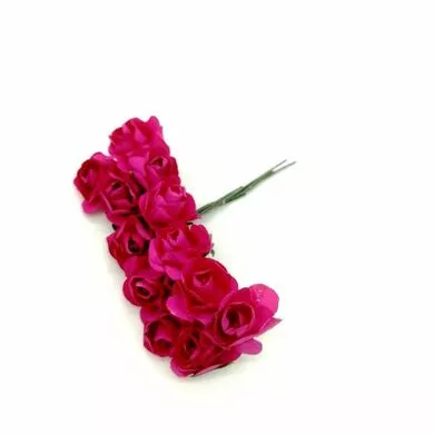  Букетик роз, цвет фуксия